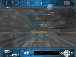Zrzut menu głównego